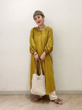 あみこさん（レディース・156cm）の夏コーディネート