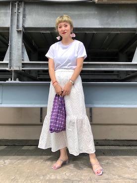 あみこさん(レディース・156cm)の夏コーディネート
