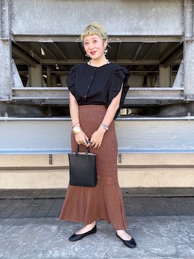 あみこさん（レディース・156cm）の夏コーディネート