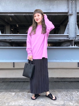 あみこさん（レディース・156cm）の秋コーディネート