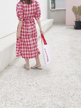 「Chuu」｜「アイテム（ワンピース/ドレス）」を使った、𝕤𝕒𝕠 . 𝕤さん（レディース・153cm）の夏コーディネート