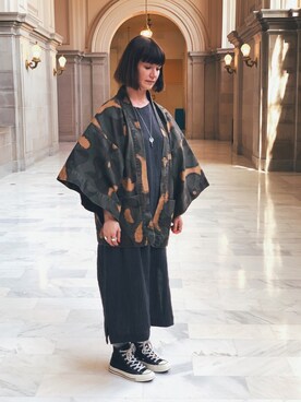 「アイテム（ドレス）」を使った、Melissa S. Santiagoさん（レディース・170cm）の夏コーディネート
