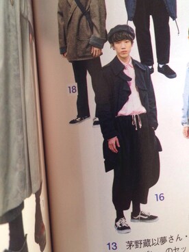 「HORACE （ホレース）のアイテム」を使った、NARUさん（メンズ・165cm）の冬コーディネート