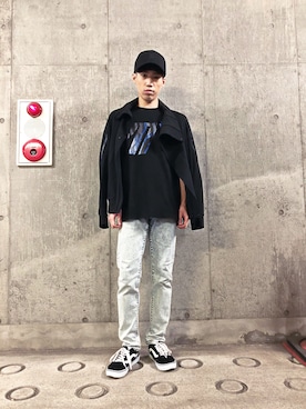 「ato（アトウ）のアイテム（ジャケット/アウター）」を使った、NARUさん（メンズ・165cm）の秋コーディネート