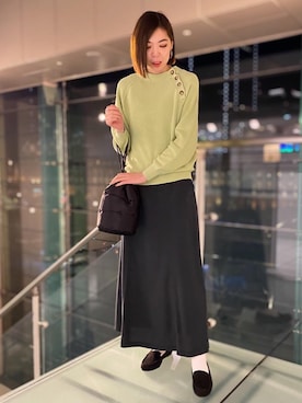 satoさん（レディース・169cm）の冬コーディネート