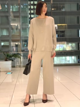 「Easy Set Up」｜satoさん（レディース・169cm）の冬コーディネート