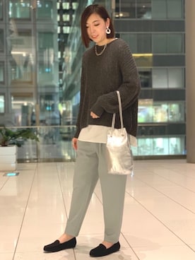 satoさん（レディース・169cm）の冬コーディネート