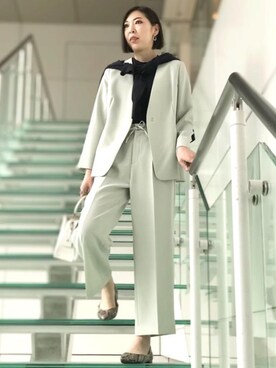 「Easy Set Up」｜satoさん（レディース・169cm）の冬コーディネート