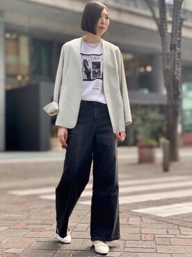「遊び心のあるJacket Style」｜satoさん（レディース・169cm）の冬コーディネート