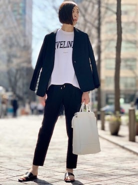 「遊び心のあるJacket Style」｜satoさん（レディース・169cm）の春コーディネート