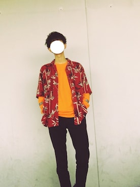 choroQさん(メンズ・185cm)の夏コーディネート