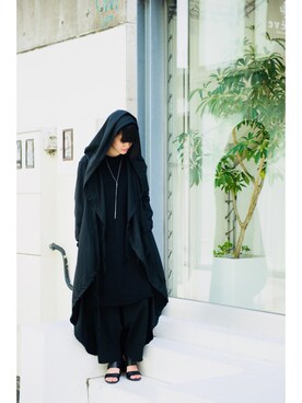 「GGD（ジージーディー）のアイテム（その他アウター）」を使った、Izumi  Inageさん（レディース・159cm）の夏コーディネート