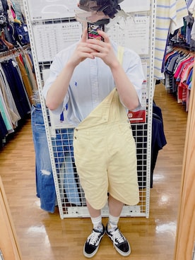 「いいね、save、フォローお願いします🤑」｜かなえさん（メンズ・175cm）の夏コーディネート