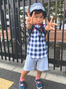 こなかさん（キッズ・100cm）の夏コーディネート