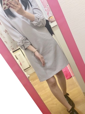 「春ワンピ」｜「アイテム（PC・スマホグッズ/家電）」を使った、miwaさん（レディース・163cm）の春コーディネート