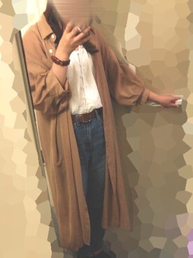 「chocomee（チョコミー）のアイテム（タンクトップ）」を使った、- ̗̀ ꪔ̤̥ꪔ̤̮ꪔ̤̫  ̖́-さん（レディース・153cm）の夏コーディネート