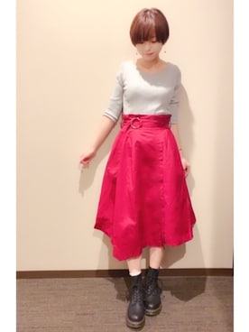 「MEW'S REFINED CLOTHES」｜AYANEさん（レディース・158cm）の夏コーディネート