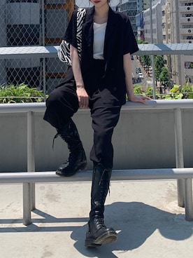 zrnnzrさん（レディース・172cm）の夏コーディネート