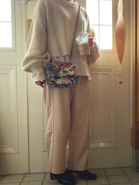 liさん（レディース・148cm）の冬コーディネート