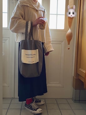 liさん（レディース・148cm）の冬コーディネート