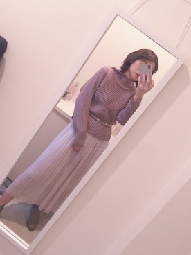 Airi Iwataさん(レディース・162cm)の冬コーディネート