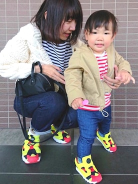 「アイテム（ブルゾン）」を使った、ち。さん（レディース・160cm・30代）の春コーディネート