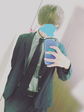「COMME CA ISM（コムサイズム）のアイテム（フォーマルスーツ/小物）」を使った、⭐️おっきー⭐️さん（メンズ・175cm）の夏コーディネート