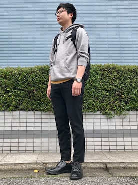 チャペル炒飯さん（メンズ・166cm）の春コーディネート