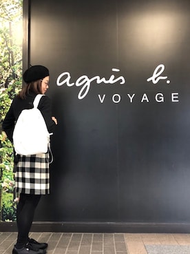 「アイテム（キーホルダー）」を使った、VOYAGE博多大丸さん（レディース・155cm）の冬コーディネート