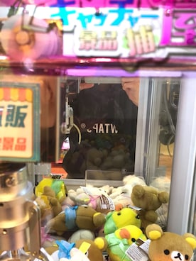 「WTAPS（ダブルタップス）のアイテム（Tシャツ/カットソー、ブラック系）」を使った、tenderさん（レディース・153cm）の冬コーディネート