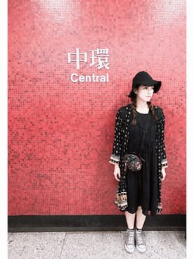 「travel」｜「アイテム（ワンピース）」を使った、hihi_catieさん（レディース・167cm）の夏コーディネート