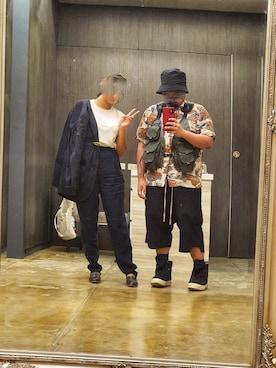 Tim Ngさん（メンズ・163cm）の夏コーディネート