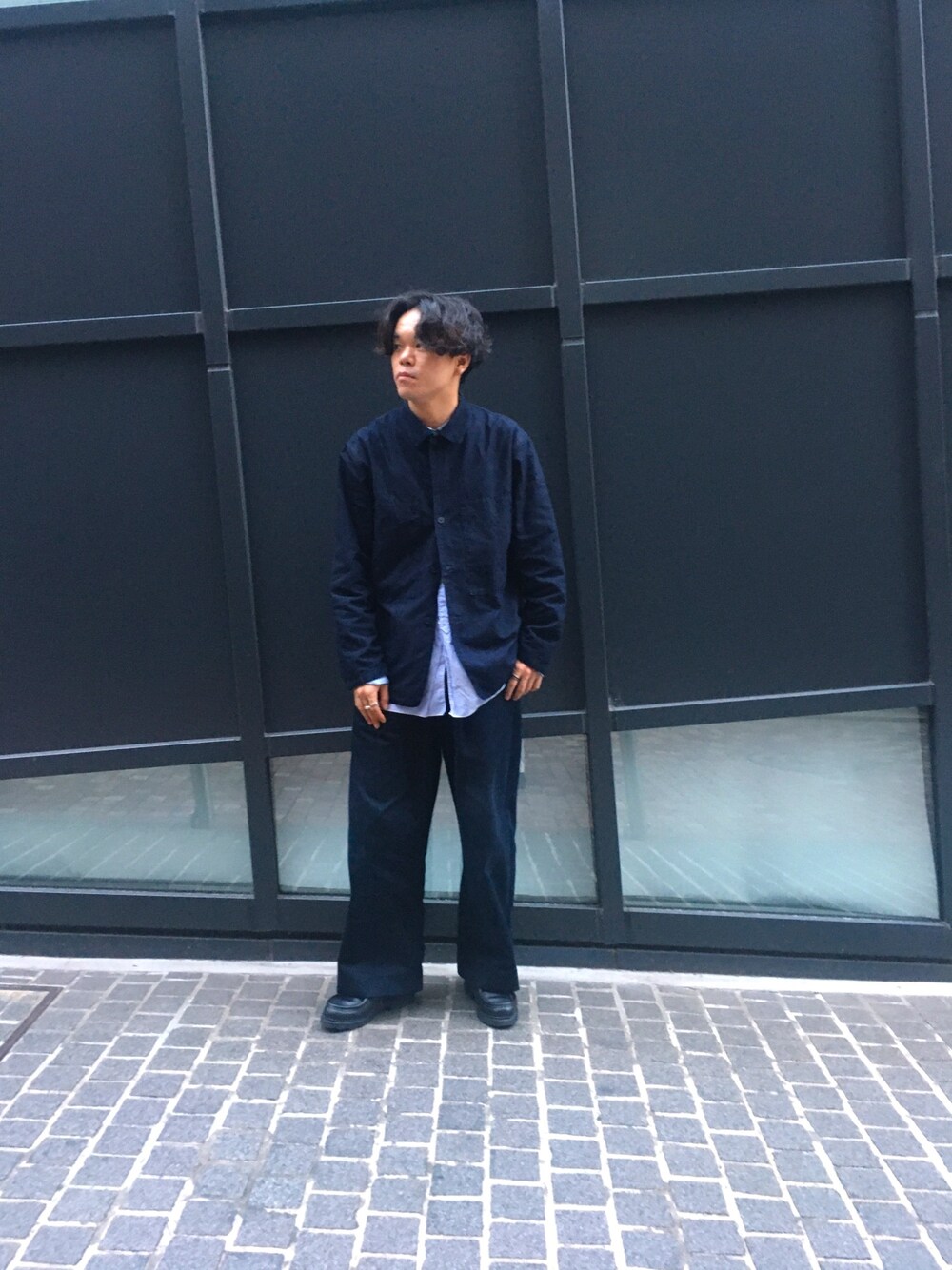 STILL BY HAND インディゴシルク フレンチ ワーク ジャケット STILL BY HAND（スティルバイハンド）の「STILL BY HAND: 別注