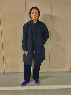 「STILL BY HAND（スティルバイハンド）のアイテム（ジャケット/アウター）」を使った、佐藤 智哉さん（メンズ・168cm）の春コーディネート