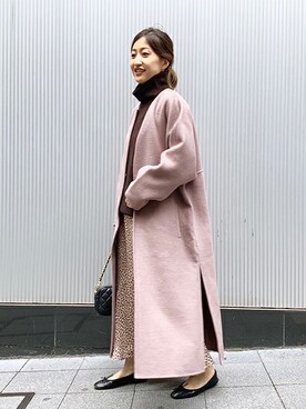 「La TOTALITE（ラトータリテ）のアイテム（その他アウター）」を使った、Yuさん（レディース・154cm）の秋コーディネート