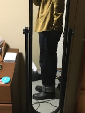 「Blundstone（ブランドストーン）のアイテム（レインシューズ）」を使った、こーへーさん（メンズ・173cm）の秋コーディネート