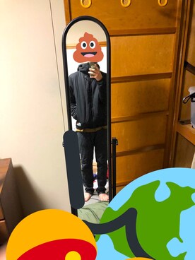 「Gramicci（グラミチ）のアイテム（スウェット）」を使った、こーへーさん（メンズ・173cm）の夏コーディネート