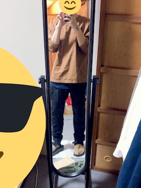 「nonnative（ノンネイティブ）のアイテム（Tシャツ/カットソー）」を使った、こーへーさん（メンズ・173cm）の春コーディネート
