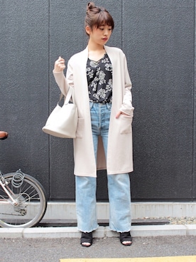 YUNAさん（レディース・163cm）の春コーディネート