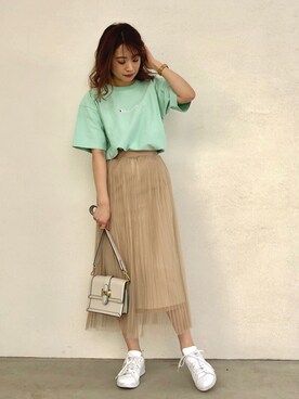 YUNAさん（レディース・163cm）の春コーディネート