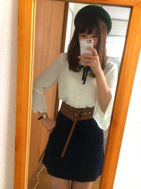 「きちんとスタイル」｜きなこぱんさん（レディース・161cm・20代）の秋コーディネート