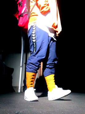 「THE NORTH FACE（ザノースフェイス）のザ・ノース・フェイス デイパック / BCフューズボックス（バックパック/リュック）」を使った、Mare Katoさん（メンズ・173cm）の冬コーディネート