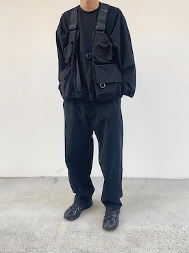 「stein（シュタイン）のアイテム（その他アウター）」を使った、yahiさん（メンズ・178cm）の春コーディネート