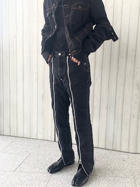 「Y/Project（ワイプロジェクト）のアイテム」を使った、yahiさん（メンズ・178cm）の春コーディネート
