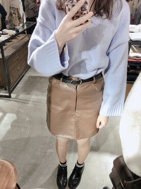 「あまからコーデ」｜しーちゃんさん（レディース・161cm）の秋コーディネート