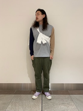 「URBAN RESEARCH Sonny Label（アーバンリサーチサニーレーベル）のアイテム（その他）」を使った、Yuya Sasakiさん（メンズ・179cm）の春コーディネート