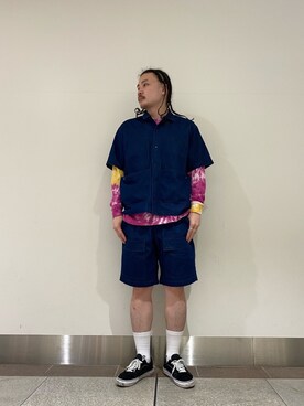 「STANCE（スタンス）のアイテム」を使った、Yuya Sasakiさん（メンズ・179cm）の春コーディネート