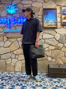 「THUMPERS BROOKLYN NYC USA（サンパース）のアイテム」を使った、Yuya Sasakiさん（メンズ・179cm）の春コーディネート
