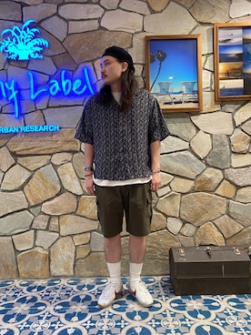 「URBAN RESEARCH Sonny Label（アーバンリサーチサニーレーベル）のアイテム（その他）」を使った、Yuya Sasakiさん（メンズ・179cm）の春コーディネート