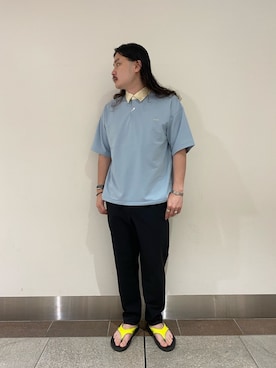 「ビーチサンダル」｜Yuya Sasakiさん（メンズ・179cm・20代）の春コーディネート